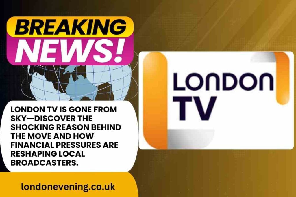 London TV Removed from Sky as Local Broadcasters Battle Financial Pressures London TV