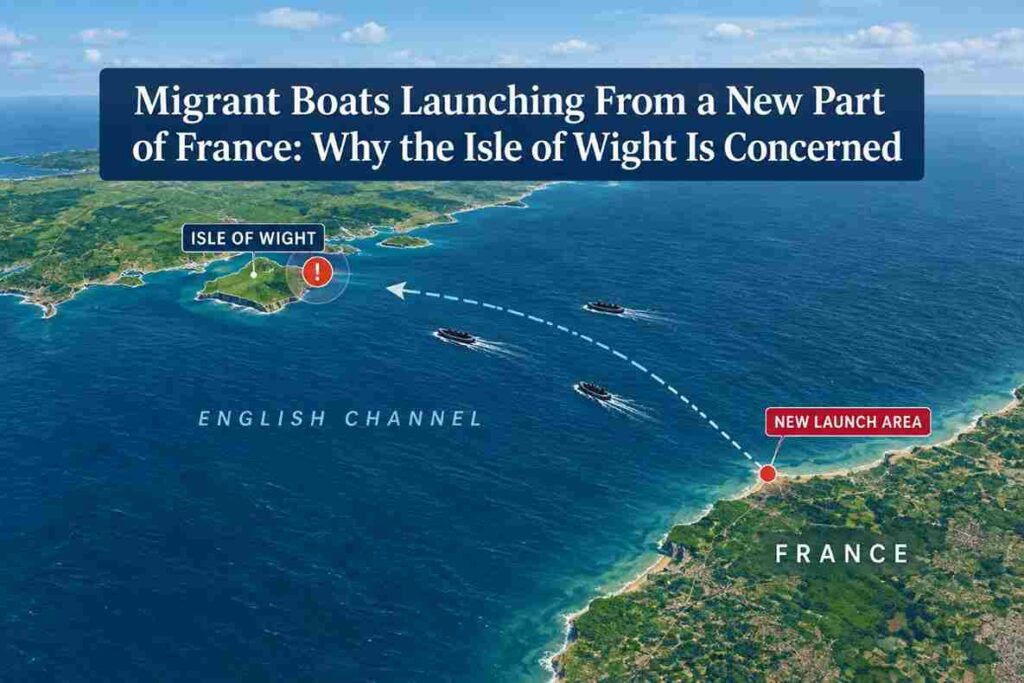 Migrant Boats Launching From a New Part of France: Why the Isle of Wight Is Concerned Migrant Boats From France