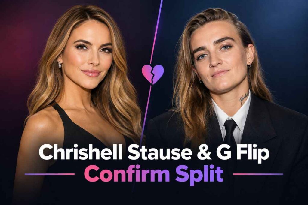Chrishell Stause Breaks Down in Tears After Confirming Split From G Flip Chrishell Stause Breaks Down After Shock G Flip Split